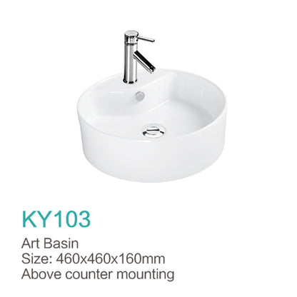 Bathroom sink KY103